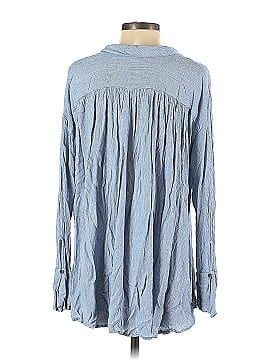 Free People Long Sleeve Button-Down Shirt (view 2)