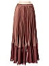 Club Monaco 100% Polyester Ombre Burgundy Casual Skirt Size XS - photo 2