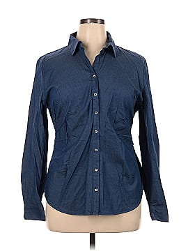 7th Avenue Design Studio New York & Company Long Sleeve Button-Down Shirt (view 1)