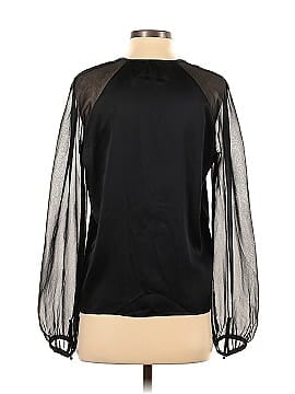 Gerard Darel Long Sleeve Silk Top (view 2)