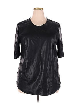 Universal Standard Faux Leather Top (view 1)