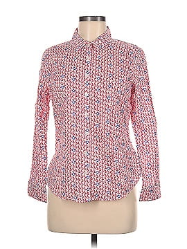 Crown & Ivy Long Sleeve Button-Down Shirt (view 1)