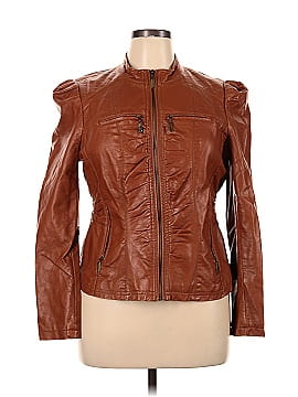 Xhilaration Faux Leather Jacket (view 1)