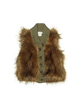 Garnet Hill Faux Fur Vest (view 1)