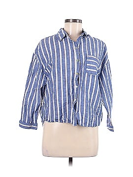 Sigrid Olsen Long Sleeve Button-Down Shirt (view 1)