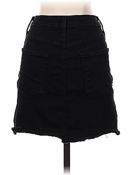 Just Black Denim Skirt (view 2)