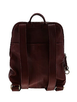 American Leather Co Leather Backpack (view 2)