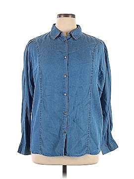 Soyaconcept Long Sleeve Button-Down Shirt (view 1)