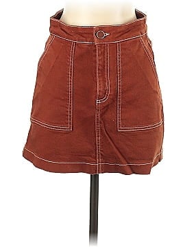 Zara TRF Denim Skirt (view 1)