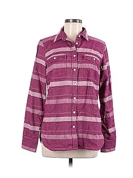 J.Crew Factory Store Long Sleeve Button-Down Shirt (view 1)