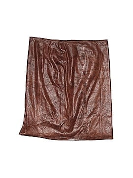Chico's Faux Leather Skirt (view 1)