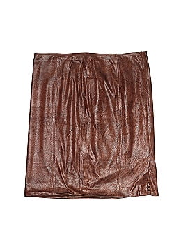Chico's Faux Leather Skirt (view 2)