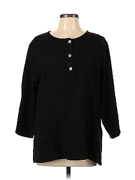 Hot Cotton by Marc Ware Long Sleeve Blouse (view 1)