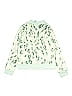 Adidas 100% Polyester Floral Motif Animal Print Green Track Jacket Size 14 - photo 2