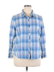 Faded Glory Long Sleeve Button Down Shirt