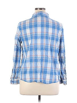 Faded Glory Long Sleeve Button-Down Shirt (view 2)