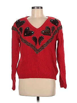 Maronie Silk Pullover Sweater (view 1)