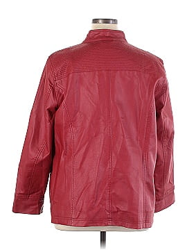 Cj Banks Faux Leather Jacket (view 2)