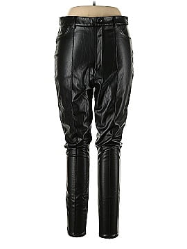 Miss Selfridge Faux Leather Pants (view 1)