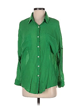 Flawless 3/4 Sleeve Button-Down Shirt (view 1)
