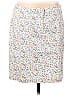 J.Jill Floral Motif Floral Ivory Casual Skirt Size 12 (Petite) - photo 1