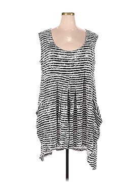 Pleats Collection Sleeveless T-Shirt (view 1)