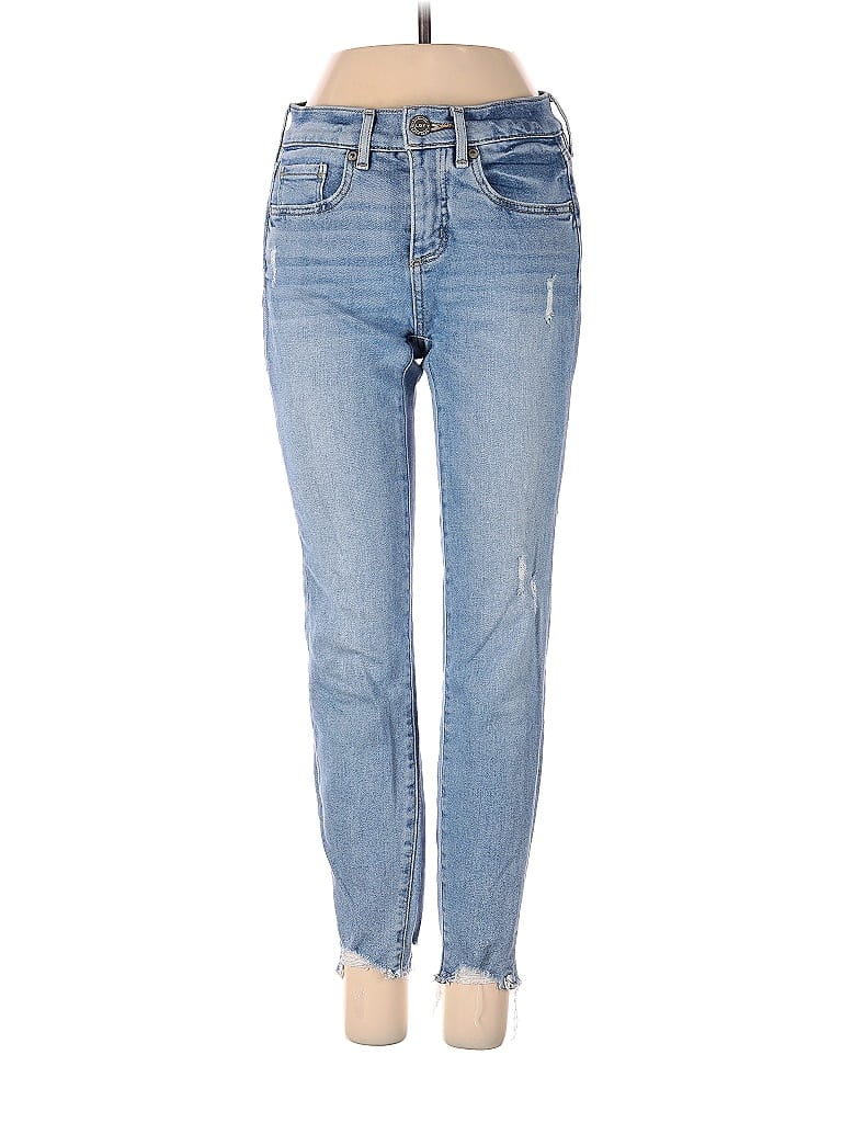 Pre-owned Ann Taylor Loft Jeans In Blue