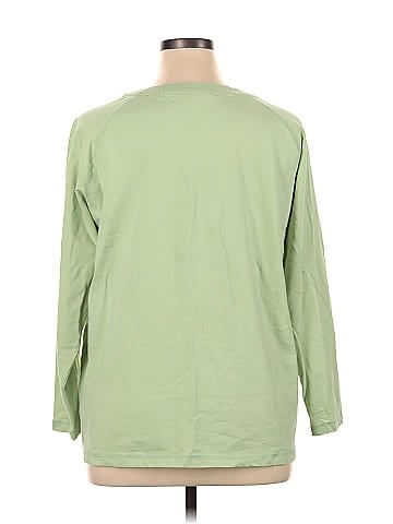 ANNIEWEAR Long Sleeve Henley (view 2)
