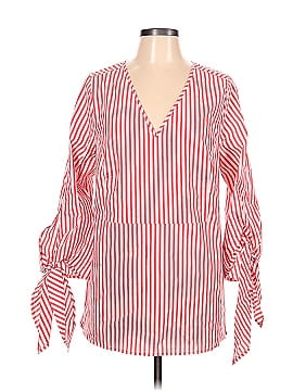 Universal Standard for J.Crew 3/4 Sleeve Blouse (view 1)