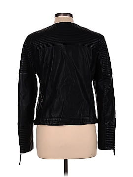 Topshop Faux Leather Jacket (view 2)