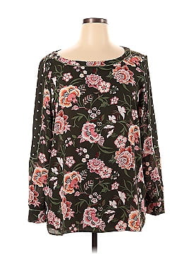 Ann Taylor LOFT Outlet Long Sleeve Blouse (view 1)