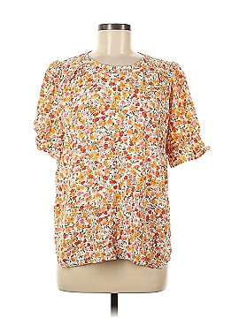 Ann Taylor LOFT Outlet Short Sleeve Blouse (view 1)