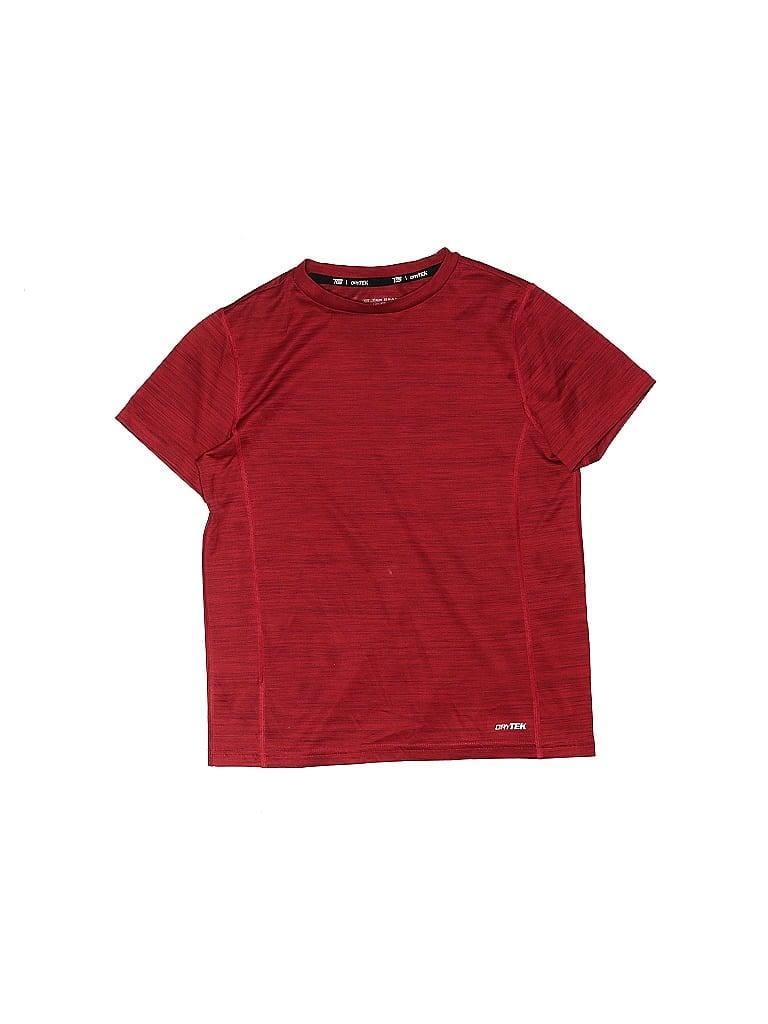 Tek Gear 100% Polyester Burgundy Active T-Shirt Size 14 - 16 - photo 1