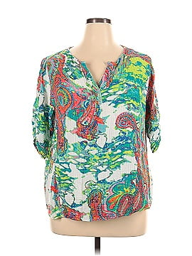 Westbound 3/4 Sleeve Blouse (view 1)