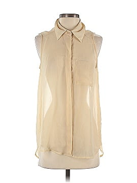 Scooter Brown Sleeveless Blouse (view 1)