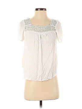 a.n.a. A New Approach Short Sleeve Blouse (view 1)