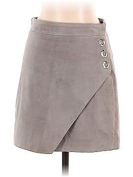 Michelle Mason Leather Skirt (view 1)