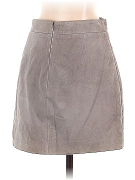Michelle Mason Leather Skirt (view 2)