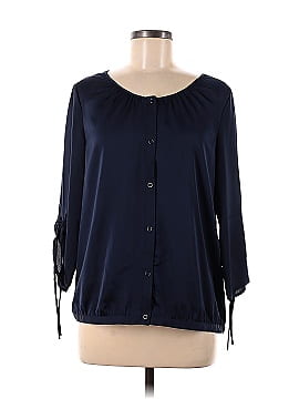 New York & Company Long Sleeve Blouse (view 1)