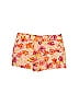 Ann Taylor LOFT Floral Motif Floral Brocade Tropical Orange Shorts Size 6 - photo 1