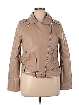 Zenana Faux Leather Jacket (view 1)