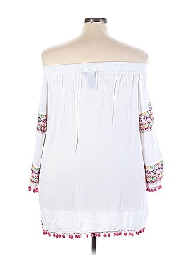 Ali Miles Short Sleeve Blouse (view 2)