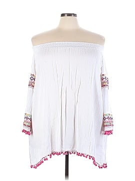 Ali Miles Short Sleeve Blouse (view 1)