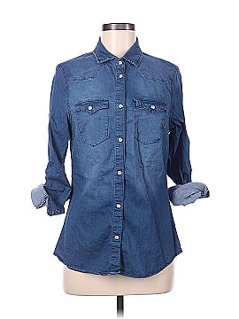 Ci Sono Long Sleeve Button-Down Shirt (view 1)