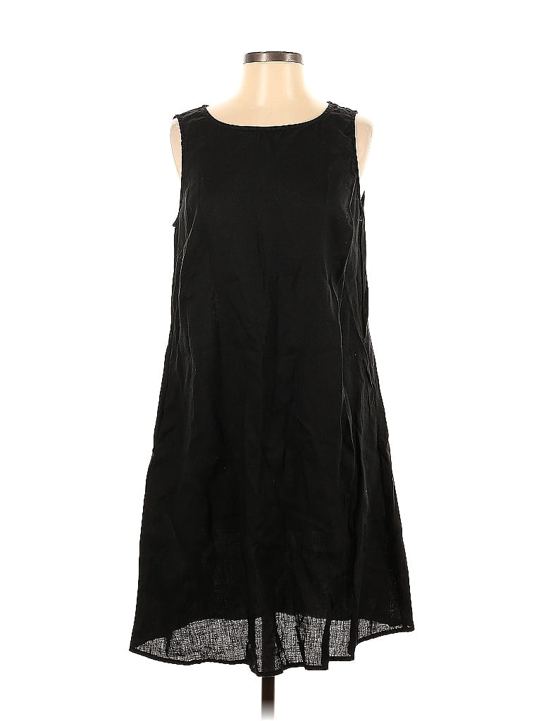 Unbranded Solid Black Casual Dress Size S - 45% off | ThredUp