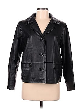 Gerard Darel Faux Leather Jacket (view 1)