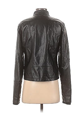 George Faux Leather Jacket (view 2)