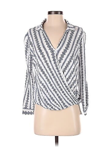 En Creme 3/4 Sleeve Blouse (view 1)