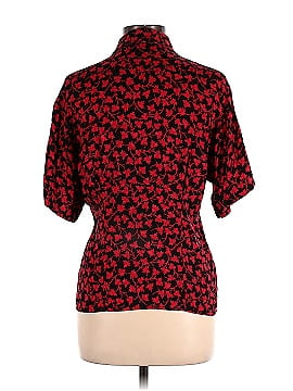 Anne Klein II Short Sleeve Silk Top (view 2)