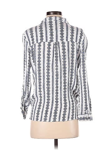 En Creme 3/4 Sleeve Blouse (view 2)